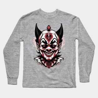 The evil clown Long Sleeve T-Shirt